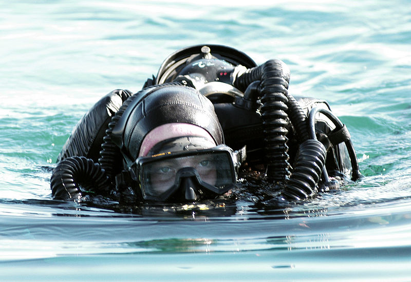 US Navy Diver