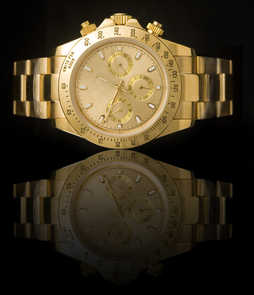 Luxury Watch In Gold