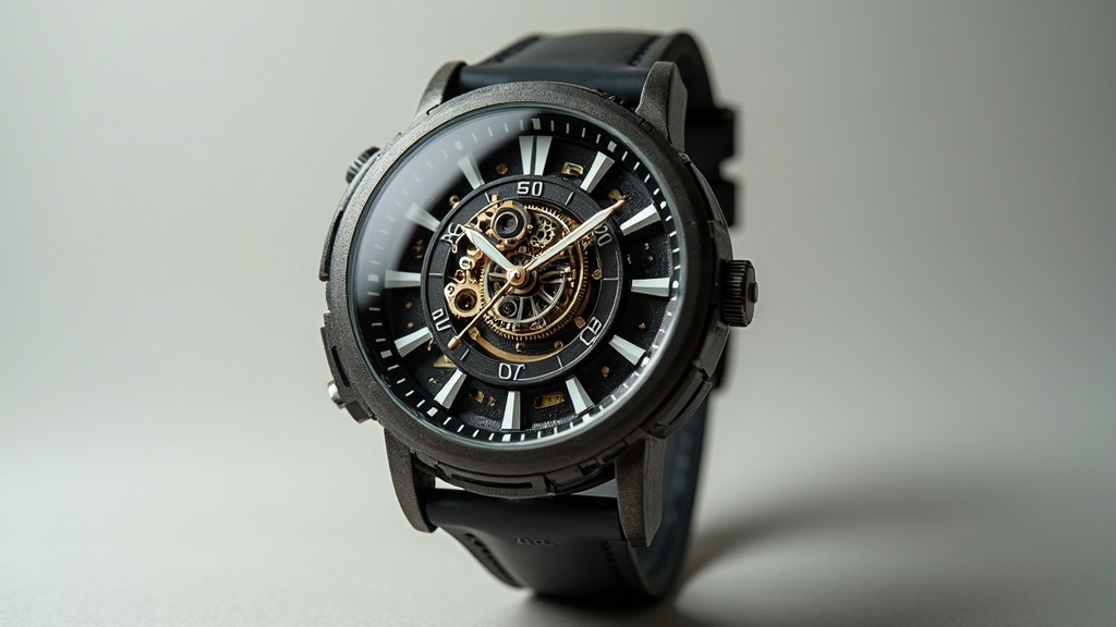 Showcase of classic and modern watches from iconic luxury brands